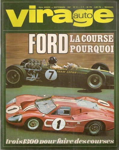 Virage auto 1967 gordini - virage,