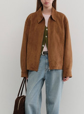 Veste cafe racer oversize