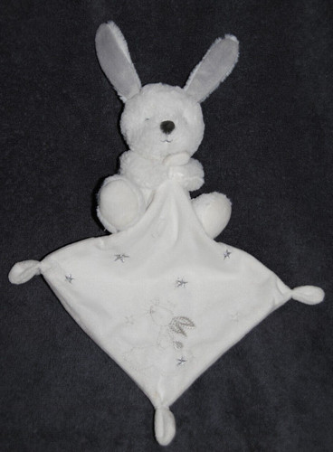 Doudou lapin blanc - 🍀doudou,