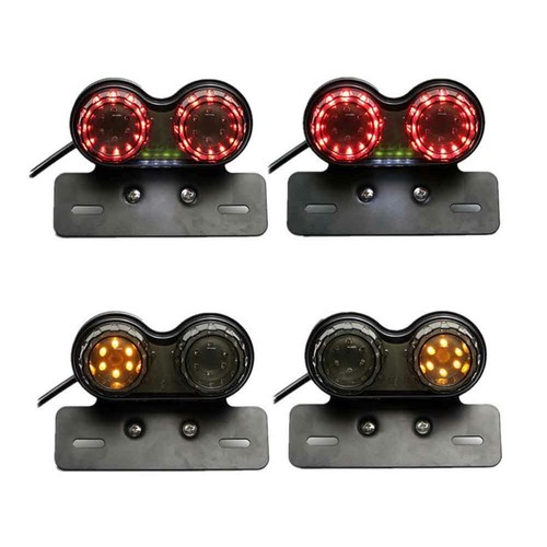 Moto éclairage plaque led - moto,