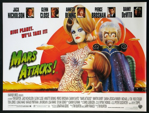 Mars attacks tim burton - attacks!, 1996
