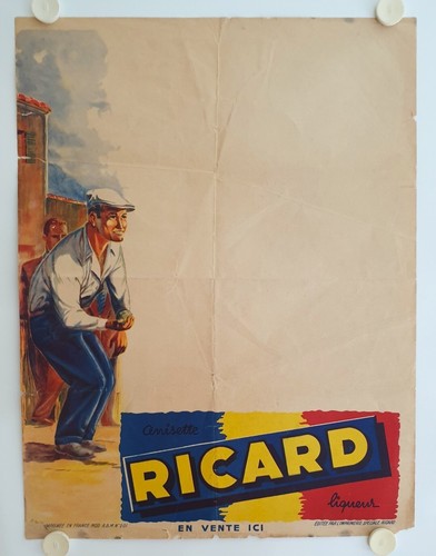 Affiche ricard anisette - ricard,