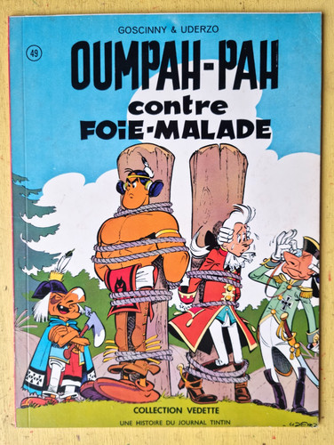 Oumpah pah contre foie - bd, oumpah-pah