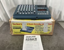 TASCAM 424 MKIII Portastudio 4 Track Recorder Bundle