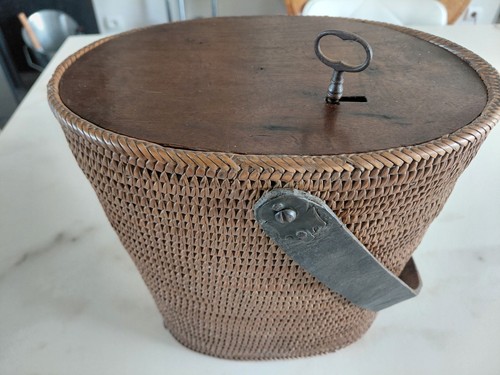 Superbe panier théière - panier,