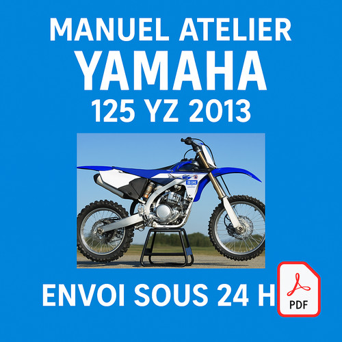 Manuel atelier yamaha - atelier, yz