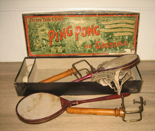 Ancien jeu set - set, pong