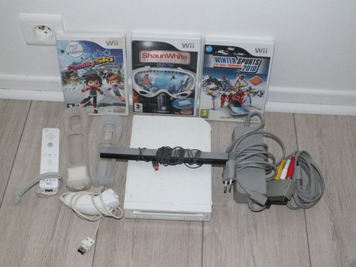 Console wii blanche avec - console,