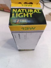 Exo Terra Lumière Naturelle, Lampe De Jour À Spectre Complet, Lampe Compacte