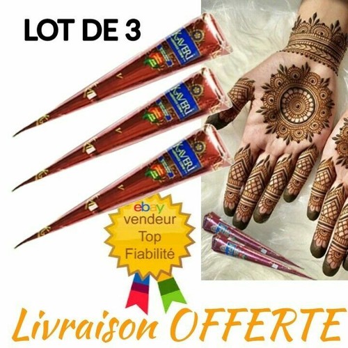 Lot cônes henne kaveri - de, 3