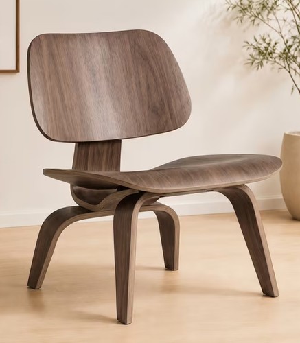 Repro eames walnut - eames, molded