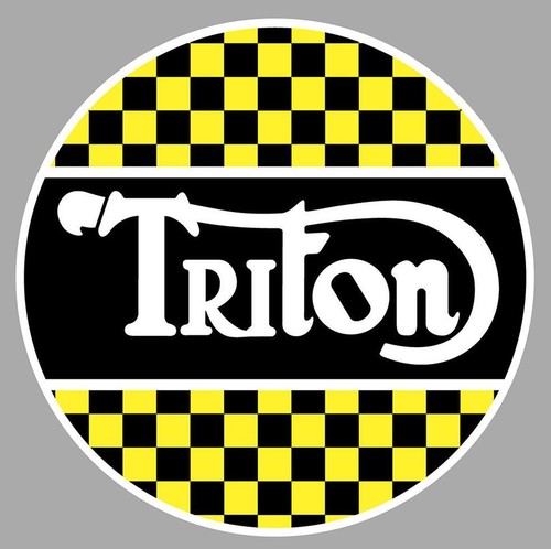Triton sticker vinyle laminé - triton,