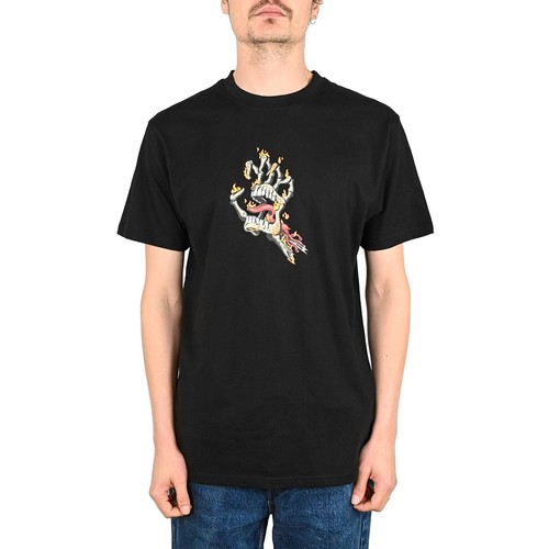 Shirt santa cruz burnt - t-shirt, bone