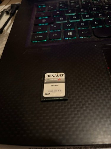 Carte gps renault tomtom - carte, sd