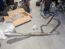 Triumph speed twin thruxton Tek Raider 2-1 exhaust