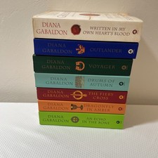 Outlander Diana Gabaldon Book set  7 paper back
