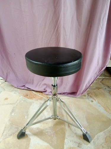 Tabouret rembourré batterie - tabouret,
