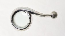 Vintage curieuse Loupe métal