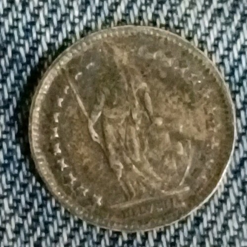 Suisse franc 1942 km - 1/2,