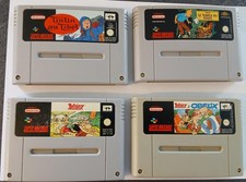 LOT 4 jeux Super Nintendo