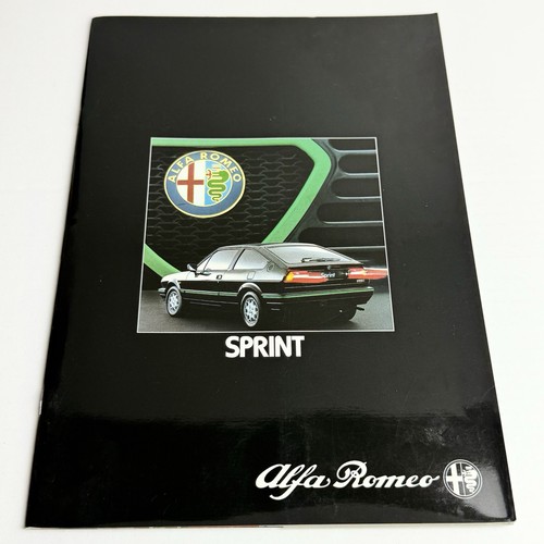 Alfa romeo sprint brochure - sprint,