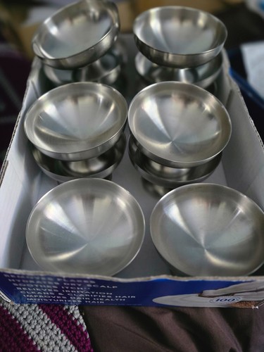 Vintage set stainless - vintage, 12