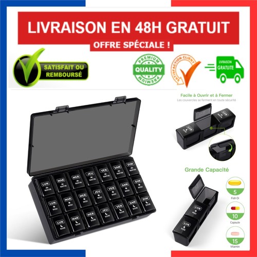 Pilulier semainier jours - 7,