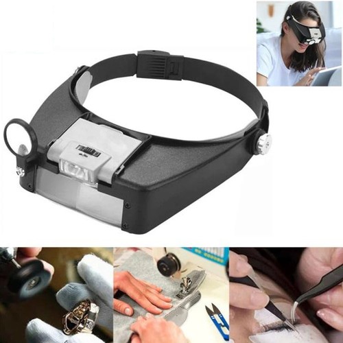 Lunettes loupe avec led - loupe,