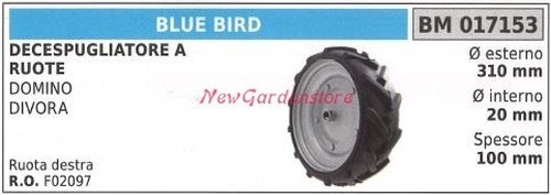 Roues droite blue bird - roues,