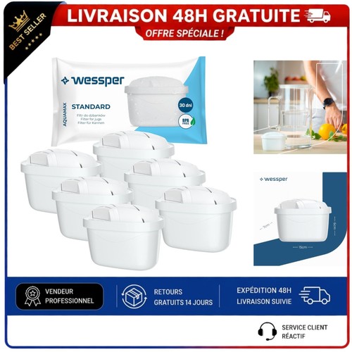 Wessper filtres eau brita - filtres,