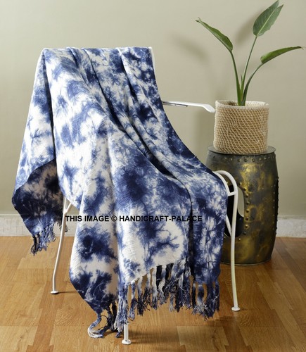 Couverture coton tie dye - en, tie-dye