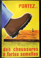 Original Vintage French Safety