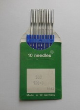 Ancienne pochette d'aiguilles