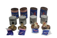 Série Pistons Complets De 72 Std Pour Fiat 1100D 1200 Spider Original Fiat 41265