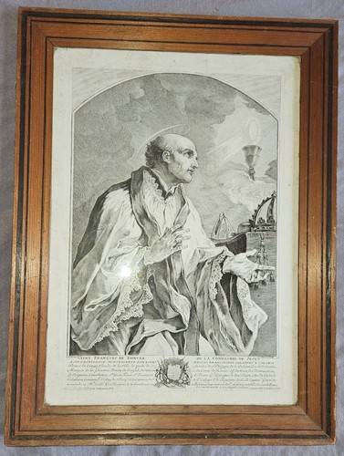 Gravure xviiième 1790 saint - gravure, "