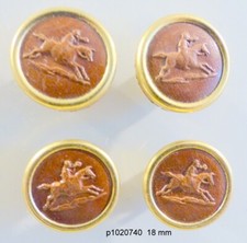 lot  4 BOUTONS CHASSE/VENERIE