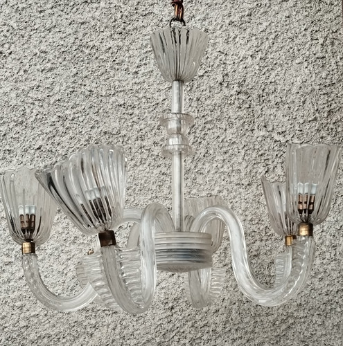 Lustre verre murano barovier - lustre,