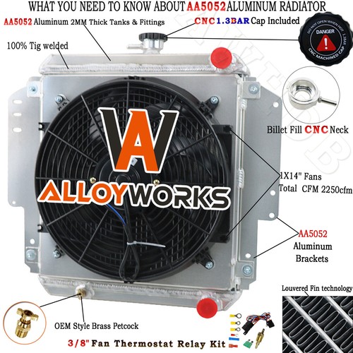 Rows radiateur shroud fan - radiateur,