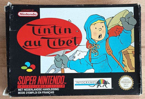 Super nintendo tintin tibet - tintin, au