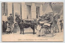 France - LÉRY (27) Livreur de Journaux - Le Petit Parisien passe Le Petit Journa