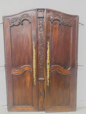 paire de portes en chêne