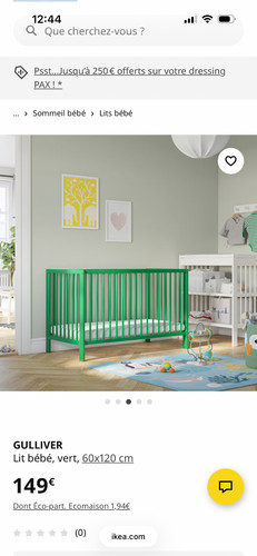 Lit enfant 130 100 - lit,
