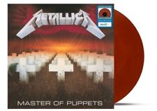 METALLICA Master of Puppets LP Vinyle Rouge Couleur Edition Limitee USA NEUF