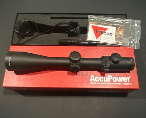 Trijicon accupower 16x50 - accupower, red