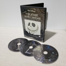 Disney Tim Burton's The Nightmare Before Christmas 3 Disc Collectors Edition DVD