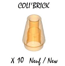 Lego 4589 b - 10x Brique cone