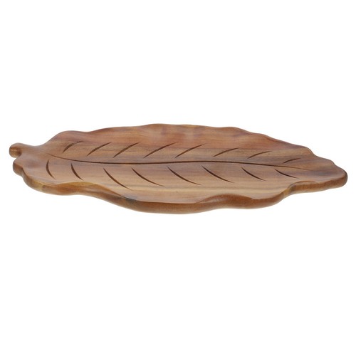 Plateau feuilles bois - en,