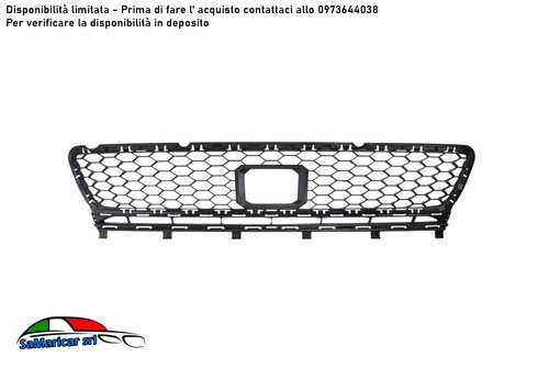 Grille pare choc - centrale, avec