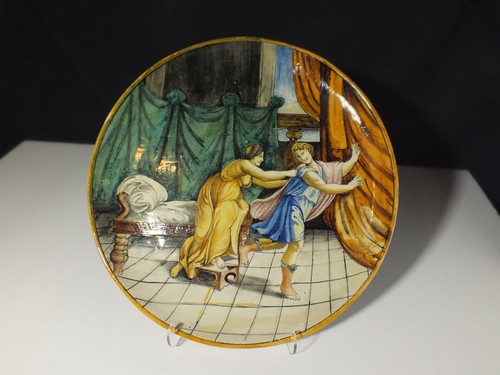Plat ancien faience - ancien, 19