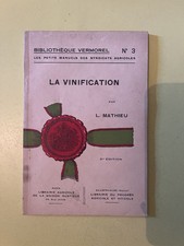 La vinification | L. Mathieu | Bon état